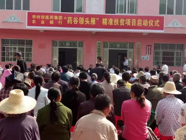 國務院扶貧開發(fā)工作領導小組督導組調(diào)研李時珍醫(yī)藥集團精準扶貧工作